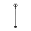 Globo 15548S2 - Podna lampa MAXY 1xE27/40W/230V crna