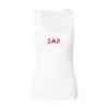 GAP Top safir/brokat/rdeča/bela