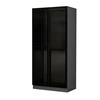 Hanah Home Ormar Kale Glass Anthracite - 210