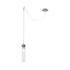 Kolarz 6009.30151 - Luster na sajli RAGGIO 1xE14/25W/230V srebro