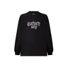 Carhartt WIP Majica Blackletter svetlo siva/črna