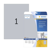 Herma etikete 210x297 A4/1 1/25 aluminium look ( 02H4224 )