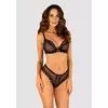 Sexy set 2-delni Marrbel crne boje - L/XL
