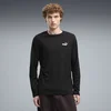 Mens Puma Essentials No. 1 Logo Long Sleeve T-Shirt, Black, Size XXL, Clothing
