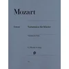 MOZART:VARATIONEN FUR KLAVIER/VARIATIONS FOR PIANO