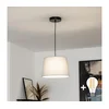 Brilagi - LED luster na sajli CERIA 1xE27/40W/230V prečnik 30 cm siva