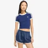 Majice adidas Knitted T-Shirt Dark Blue/ White XS