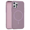 Leather Grip MagSafe maska za iPhone 12/12 Pro - Ljubičasta