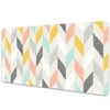 Decormat Podloga za pisalno mizo Pastel herringbone 100x50 cm