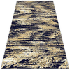 Decormat Zunanja preproga Rumeni retro pasovi 150x225 cm