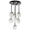 Opviq Luster Av-4317-7Kt, 95 cm, Crno-srebrne boje