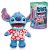 Interaktivna plišasta igrača Disney Stitch Mini Hula Puppet - havajska oprava (102701)