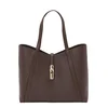 FURLA Nakupovalna torba Goccia temno rjava