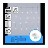 Aigostar -LED Spoljašnje božićne lampice 300xLED/8 funkcija 3xAA 18x0,4m IP44 hladno bela