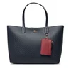 Ročna torba Tommy Hilfiger Th Icon Tote Mono AW0AW19004 Mornarsko modra