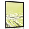 Plakat palmov list - 40x60 black
