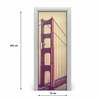 tulup.si Tapete na vratih Bridge v san franciscu 75x205 cm