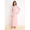 Trendyol Modest Ženska haljina Tctss26Db00009, Roza