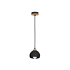 Luster na sajli BASKET 1xE27/60W/230V prečnik 35 cm zlatna