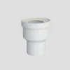 58 A02 01 0099: WC priključni del SANIT, D:1 60 fi: 90, alpsko beli