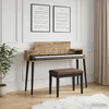 Studio radni stol Hrast artisan 110 x 36 x 19,5 cm