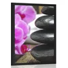 Plakat Zen sprostitveni kamni - 60x90 white
