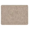 Placemat prtiček Troja Taupe 45x33cm / pravokoten / umetno usnje