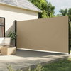 Bočna tenda na uvlačenje bež 220 x 500 cm
