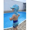 Detská plážová čiapočka aquakiddo hat cars 1-3
