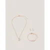 Monsoon Set nakita Bridesmaid Pearl, Rose Gold