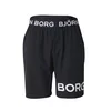 BJÖRN BORG Športne hlače črna/bela