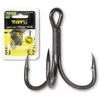 CURVED POINT TREBLE HOOK DG #1/0 5pcs (4550100)
