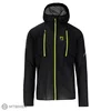 Karpos LAVAREDO DEŽNA jakna, črno/zelena fluo (3XL)