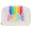 Lisa Frank Rainbow Logo Zip Around Wallet