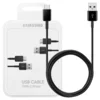 SAMSUNG USB na USB Tip C kabl x2 (Crni)