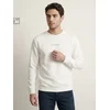 Sinsay - Crewneck duks sa natpisom - krem