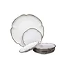 Sigma Porcelanski set za kolače WD9429, 7 komada, Beli