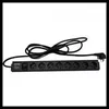 220V razvodni PDU panel 19/1U sa 8 utičnih mesta,prekidač,prenaponska zaštita,kabl 1.8m PDU-8SP-1U