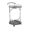 eoshop Dumbwaiter, Črna steklo/krom, POMLAD