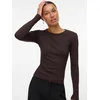 VERO MODA Majica VMCHLOE čokolada
