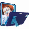 Nikcorp Oklepni etui za iPad Pro 12.9 (2021-2018) s stojalom in držalom za pisalo, trpežen ovitek za tablico, moder