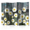 artgeist Paravan Daisies I, Dvostranski, 5-Delni