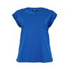 Womens T-shirt with extended shoulder light blue