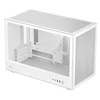Računalniško ohišje DeepCool CH260, Micro-ATX, kajeno steklo, belo