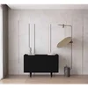 Hanah Home komoda Capella 120, 120 cm, crna