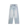 Bershka Kavbojke moder denim/svetlo modra