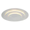 Globo 48465-40S - LED plafonsko svetlo HEDA 40W/230V 3000K prečnik 49 cm srebrno