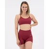 Shape Odprti Top Vinsko Rdeč - M
