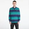 Majice FRED PERRY Heavyweight Striped Polo Shirt Tennis Blue L