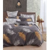 Aberto Design Komplet posteljina Olivia, 200x220 cm, Zlatna-Siva